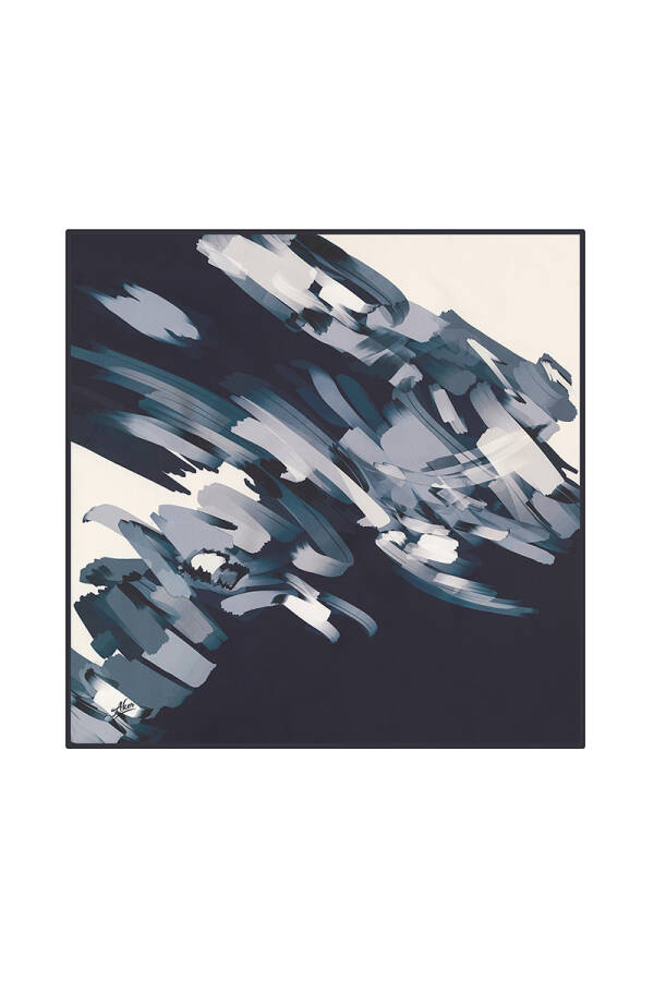 Renkli 90X90 Aker Polyester Tivil - Aker