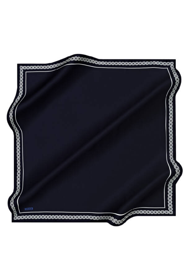 Düz Renk 90X90 Aker Polyester Tivil Eşarp - Aker