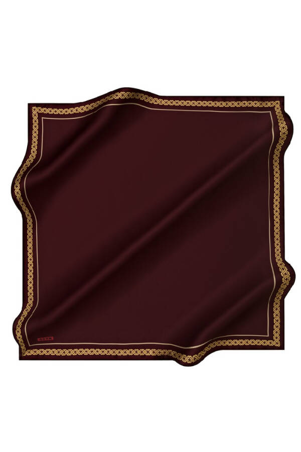 Düz Renk 90X90 Aker Polyester Tivil Eşarp - Aker