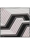 Zincir Desenli 90X90 Aker Polyester Tivil Eşarp 