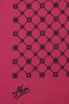Pembe Logo Desenli 90X90 Polyester Twill Eşarp - 2