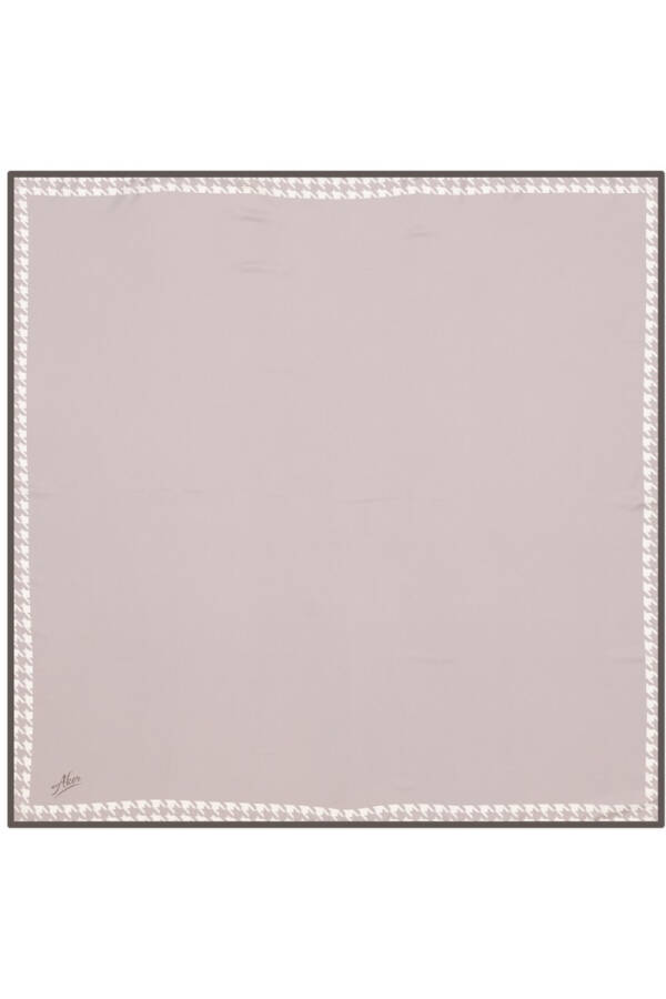 Düz Renk 90X90 Aker Polyester Tivil Eşarp - Aker