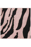 Zebra Desenli 90X90 Aker Polyester Tivil Eşarp 