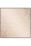 Geometrik Desenli 90X90 Aker Polyester Tivil Eşarp - 1