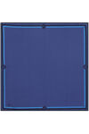 Mavi 90X90 Polyester Twill Eşarp 