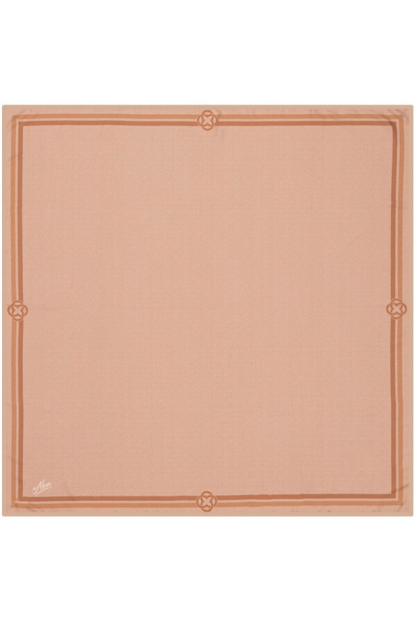Somon 90X90 Polyester Twill Eşarp - 1
