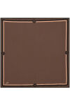 Açık Kahverengi 90X90 Polyester Twill Eşarp - 1