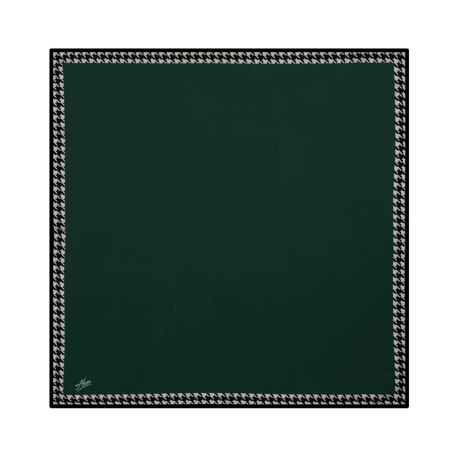 Düz Renk 90X90 Polyester Twill Eşarp - 1