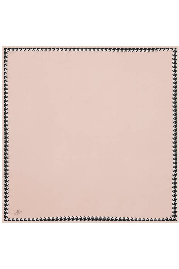 Düz Renk 90X90 Aker Polyester Tivil Eşarp - Aker