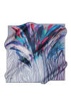 Fırça Desenli 90X90 Aker Polyester Tivil Eşarp 