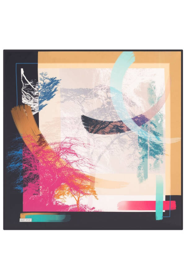 Çiçek Desenli 90X90 Angel - 1