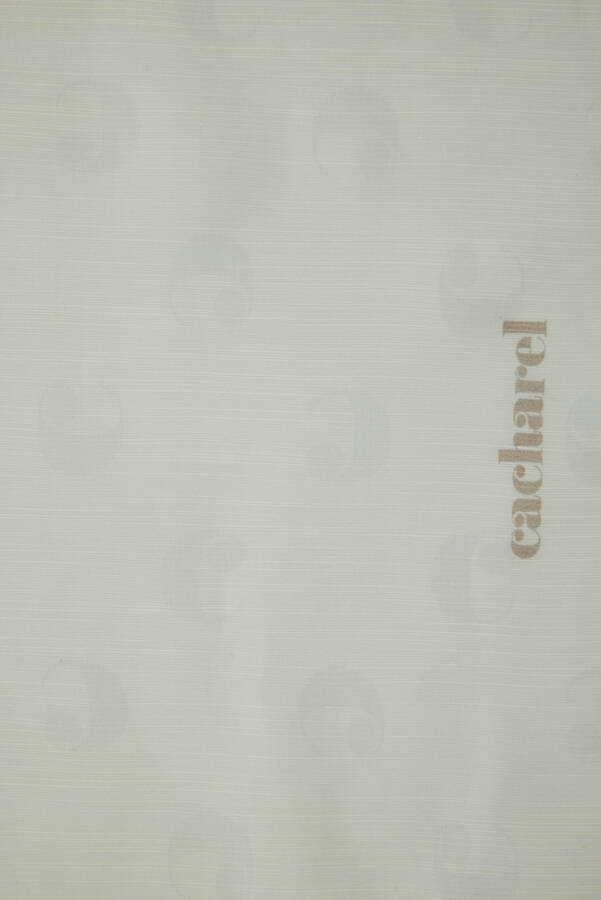 Renkli 90X90 B. Logolu İpek Koton Jakar Eşarp - 2