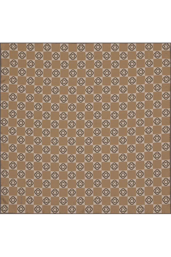 Renkli 90X90 Bosphorus Çift Taraflı İpek Twill - 2