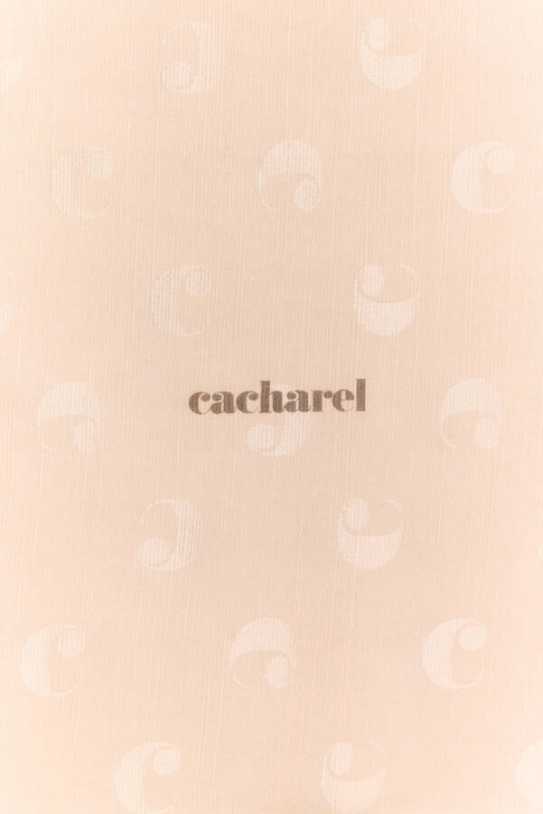 Vizon 70X200 CACHAREL LOGOLU İPEK KOTON - 4