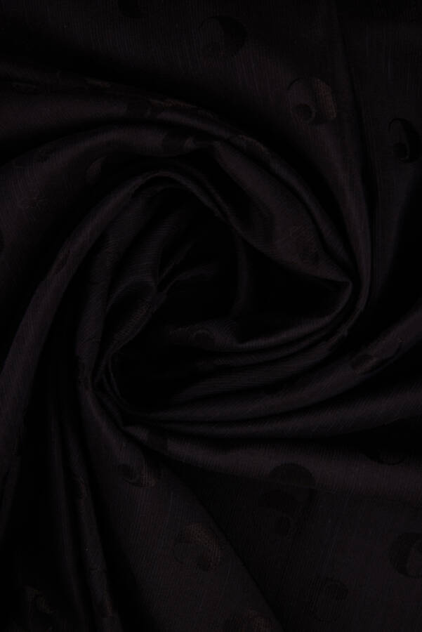 Logo Desenli 90X90 CACHAREL LOGOLU İPEK KOTON EŞARP - 3