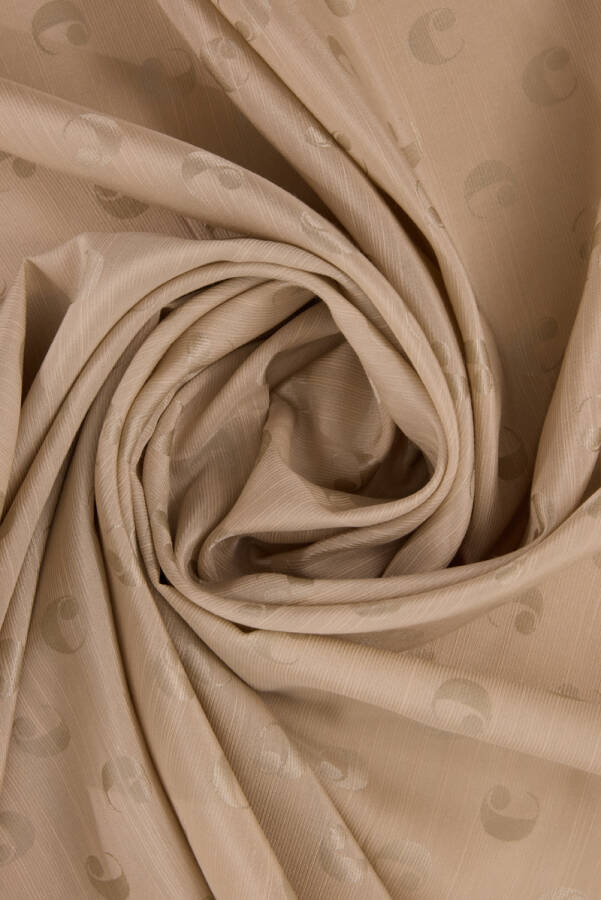 Logo Desenli 90X90 CACHAREL LOGOLU İPEK KOTON EŞARP - 3