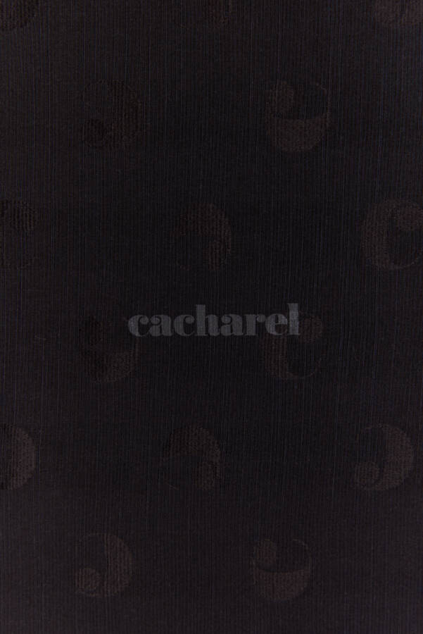 Siyah 70X200 CACHAREL LOGOLU İPEK KOTON - 3