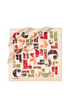 Renkli 90X90 Cacharel Poly Twill - Cacharel