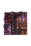 Geometrik Desenli 90X90 Cacharel Poly Tivil Eşarp 