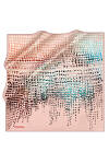 Geometrik Desenli 90X90 Cacharel Poly Tivil Eşarp - 1
