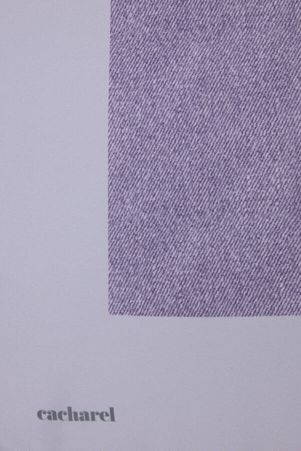 Renkli 90X90 Cacharel Tivil Eşarp - 2