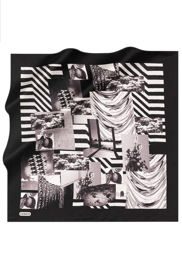 Renkli 90X90 Cacharel Twill - Cacharel