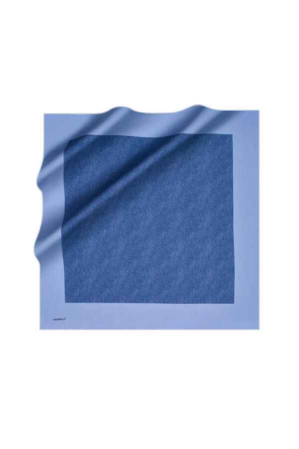 Düz Renk 90X90 Cacharel Tivil Eşarp - 1