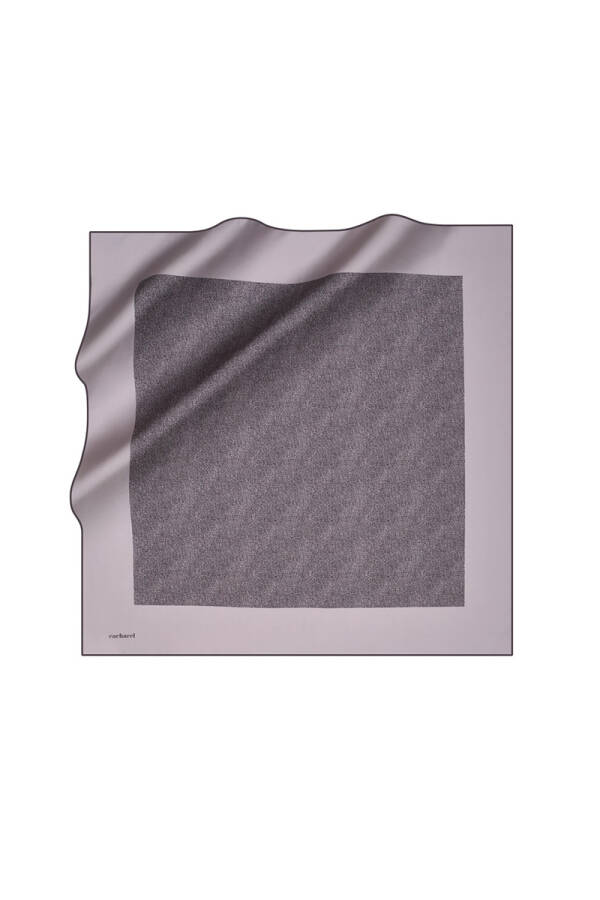 Düz Renk 90X90 İpek Twill Eşarp - 1