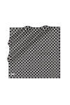 Logo Desenli 90X90 İpek Twill Eşarp - 1