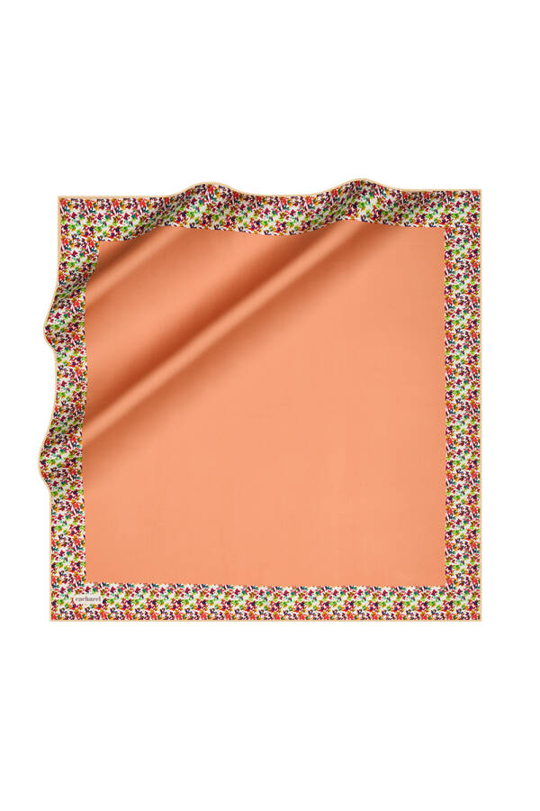 Somon 90X90 İpek Twill Eşarp - 1