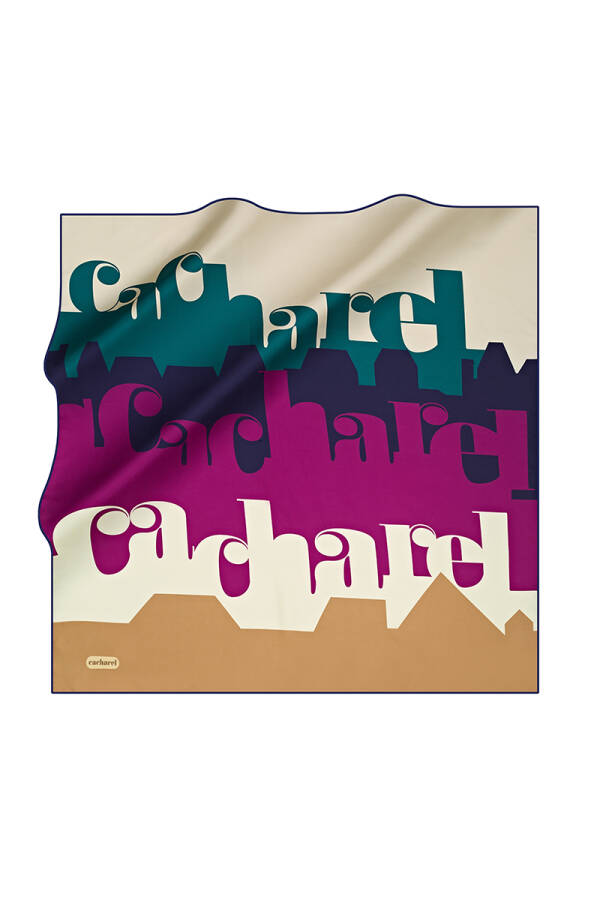 Renkli 90X90 Cacharel Twill - Cacharel