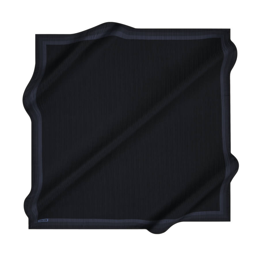 Düz Renk 90X90 İpek Jakar - Aker