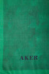 Açık Yeşil 90X90 Aker İpek Koton Eşarp - 2
