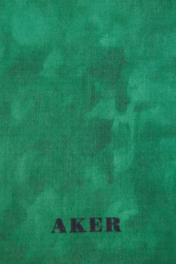Yeşil 90X90 Aker İpek Koton Eşarp - Aker (1)