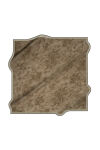 Haki 90X90 İpek Krep Saten Eşarp 