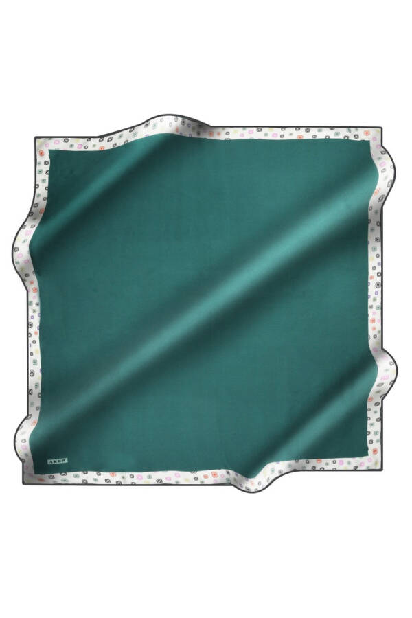 Düz Renk 90X90 İpek Krep Saten - 1