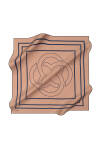 Renkli 90X90 İpek Krep Saten - 1