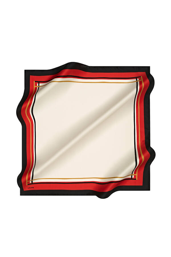 Renkli 90X90 İpek Tivil - 1