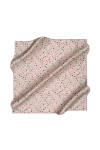 Geometrik Desenli 90X90 İpek Tivil 