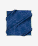 Saks Mavi 90X90 İpek Twill Eşarp 