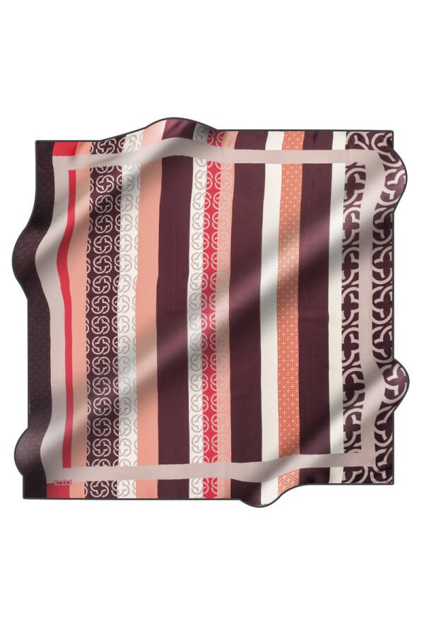 Renkli 90X90 İpek Tivil - 1