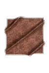 Fırça Desenli 90X90 İpek Twill Eşarp 
