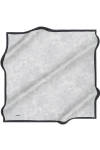Fırça Desenli 90X90 İpek Twill Eşarp 