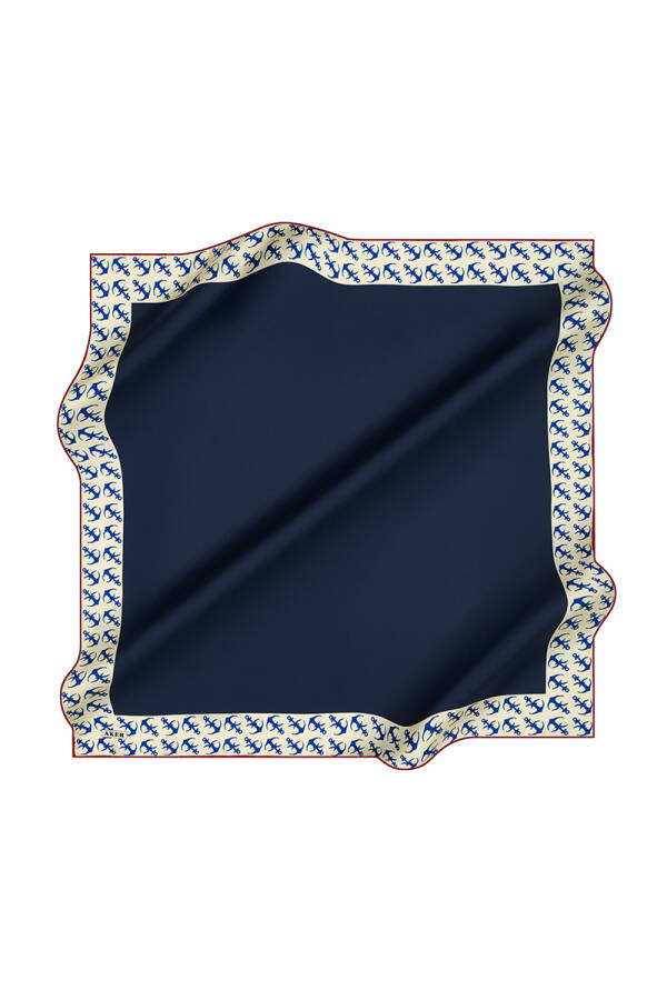 Renkli 90X90 İpek Tivil - 1