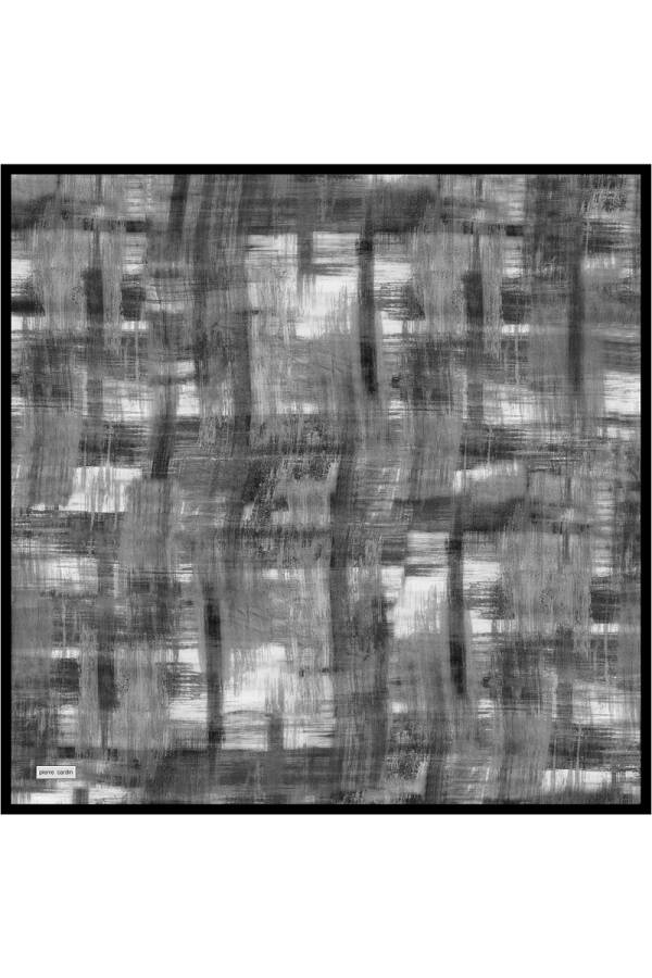 Renkli 90X90 İpek Twill Eşarp - Pierre Cardin