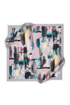 Renkli 90X90 Pierre Cardin Polyester Tivil Eşarp - 1