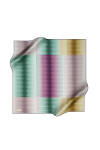 Renkli 90X90 Pierre Cardin Tivil Eşarp 