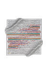 Geometrik Desenli 90X90 Pierre Cardin Tivil Eşarp 