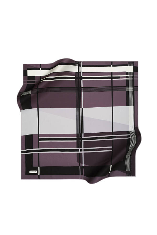 Renkli 90X90 Pierre Cardin Tivil Eşarp - Pierre Cardin
