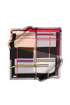 Gri 90X90 İpek Twill Eşarp 